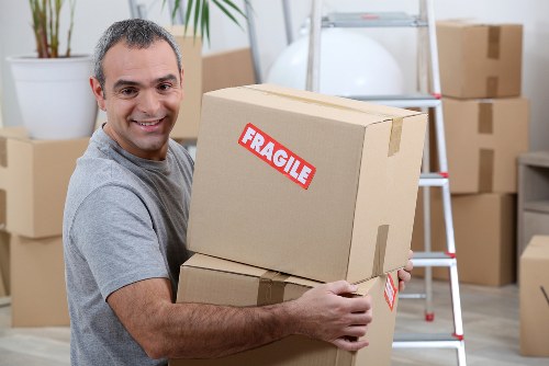 Man and van service helping with local home moving in the UK