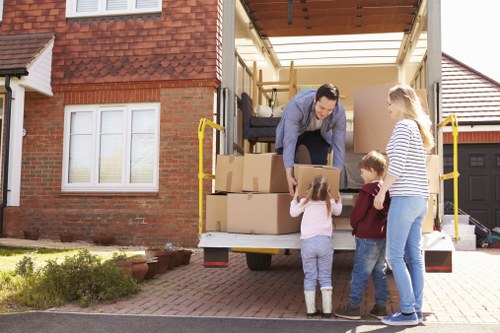 Bulky furniture collection for a household clearance in the UK