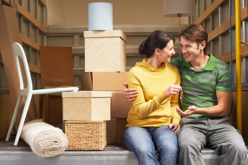 Staff trained in careful lifting and handling during removals
