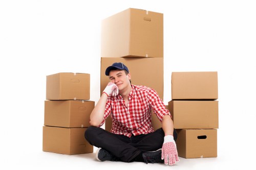 Accessible web content layout for a removals website